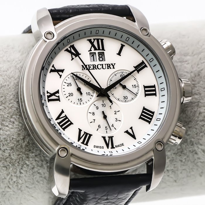 MERCURY - Swiss Chronograph - ME275-SL-1 - Ingen mindstepris - Mænd - 2011-nu