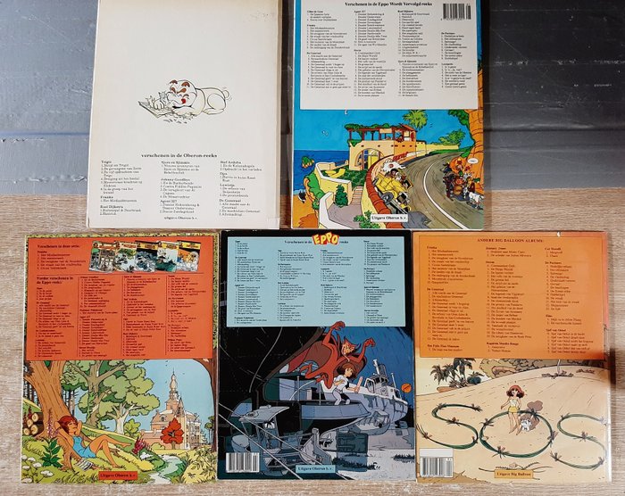 Franka 1 t/m 22 - Compleet tm deel 22- op 3 na allemaal eerste drukken in (bijna) nieuwstaat - 24 Album, plakat - 1978/2010