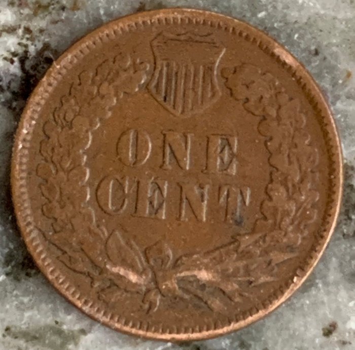 Förenta staterna A Key Date 1874 Cent together with 17 other Indian Head Cents