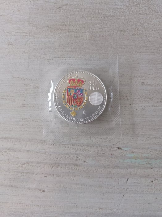 Spanien. 40 Euro 2023 "Princesa Leonor"  (Ingen mindstepris)