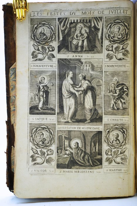 François Giry - Les vies des Saints, dont on fait l'office - 1715