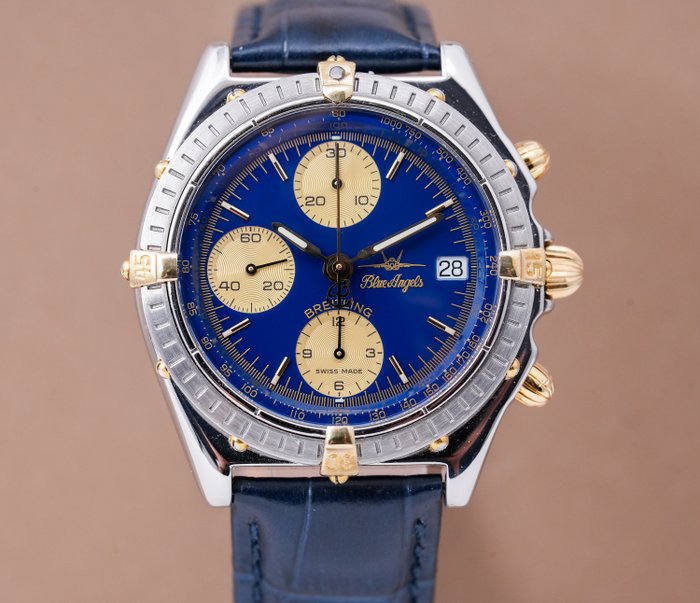 Breitling - Chronomat Blue Angels Limited Edition - B13050 - Mænd - 1990-1999