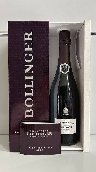 2005 Bollinger, La Grande Année - Champagne Brut, Rosé - 1 Flaske (0,75L)