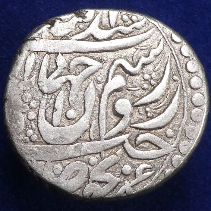 ISLAMISK, Zand-dynastiet. Karim khan. silver double Abbasi 1186 AH (=1772 AD), Rasht  (Ingen mindstepris)