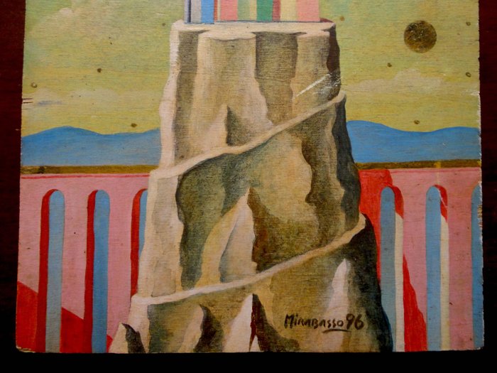 Carlo Mirabasso (1959) - Paese con Torre