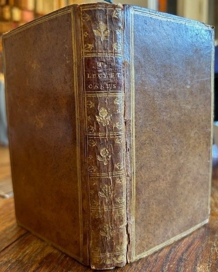 Lucretius - Titi Lucretii Cari de Rerum Natura libri sex - 1744