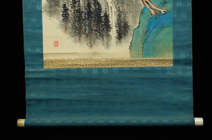 Landscape - ca 1922(Taisho) - Gekko 月香 - Japan  (Ingen mindstepris)