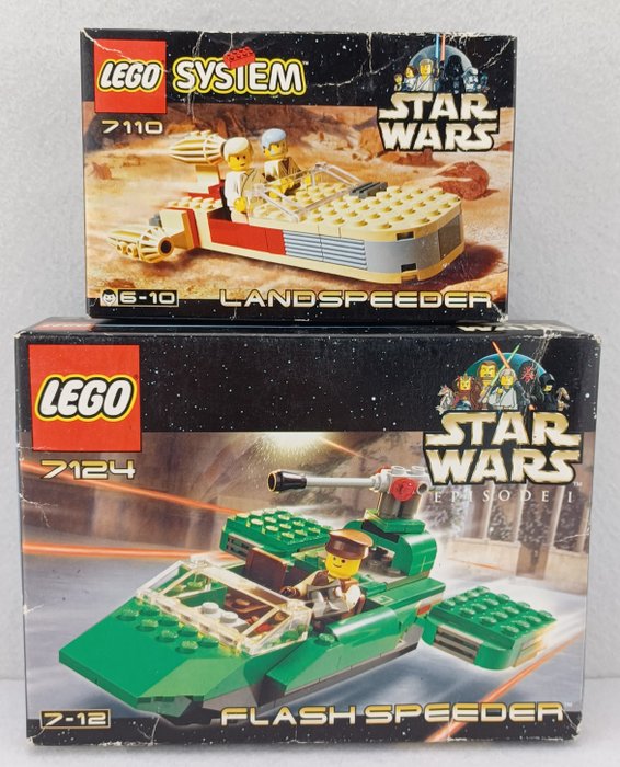 Lego - Star Wars - 7110 Landspeeder / 7124 Flash Speeder