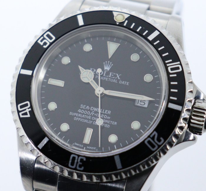 Rolex - Sea-Dweller 4000ft/1220m - Ingen mindstepris - 16600 - Mænd - 2000