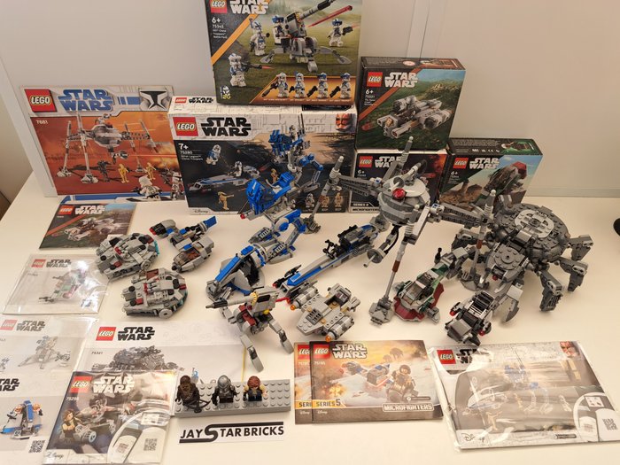 Lego - Star Wars - Diverse Star Wars Voertuigen en Ruimteschepen - 2000-2010