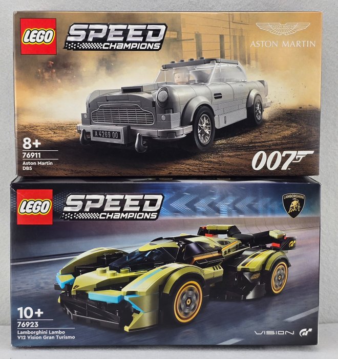 Lego - 76923 - Lamborghini Lambo V12 Vision Gran Turism/ 76911 - 007 Aston Martin DB5 - 2020+