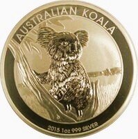 Australien. A Lot of 7x Australian Coins, including 1oz .999 Silver Koala 1917-2015  (Ingen mindstepris)