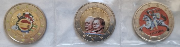 Europa. 2 Euro 2004/2015 (20 verschillende)  (Ingen mindstepris)