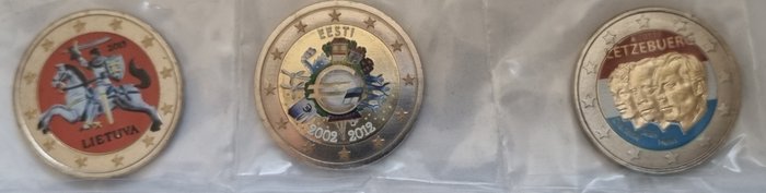 Europa. 2 Euro 2004/2015 (20 verschillende)  (Ingen mindstepris)