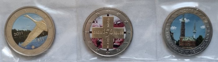 Europa. 2 Euro 2004/2015 (20 verschillende)  (Ingen mindstepris)