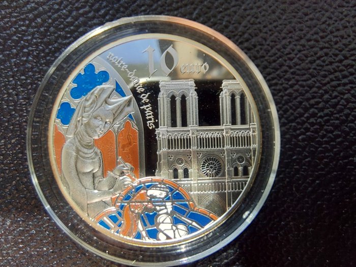 Frankrig. 10 Euro 2020 "Notre Dame de Paris" Proof  (Ingen mindstepris)