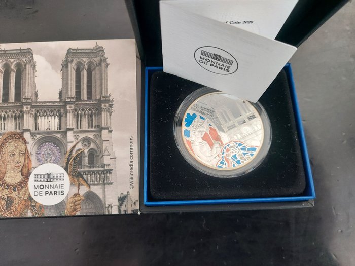 Frankrig. 10 Euro 2020 "Notre Dame de Paris" Proof  (Ingen mindstepris)