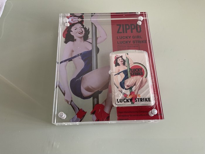 Zippo - Lucky strike - Lommelighter - krom