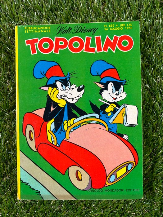 Topolino libretto nn 646, 652, 671, 991 - con allegati - 4 Album - Første udgave - 1968/1974