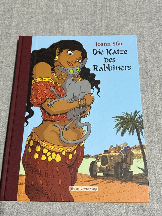 Die Katze des Rabbiners with sketch and signature by Joann Sfar - Die Katze des Rabbiners - 3 Signed comic - Flere udgaver