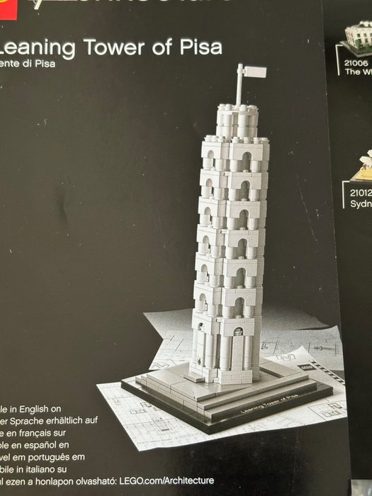 Lego - Architecture - 21015 - Tour de Pise - Danmark