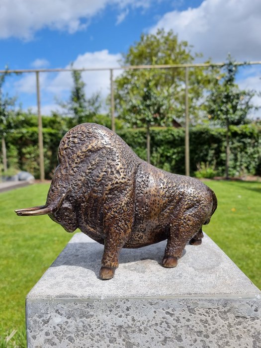 Statuette - Bronzen stier - Bronze