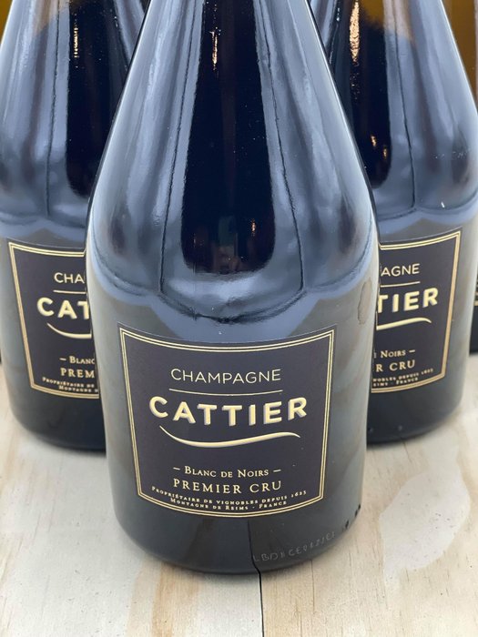 Cattier, Blanc de Noirs Brut - Champagne Premier Cru - 6 Flasker (0,75 L)