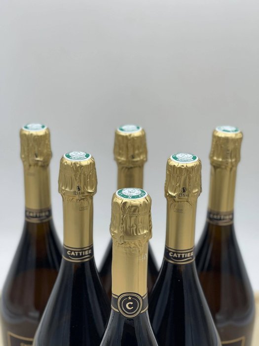 Cattier, Blanc de Noirs Brut - Champagne Premier Cru - 6 Flasker (0,75 L)