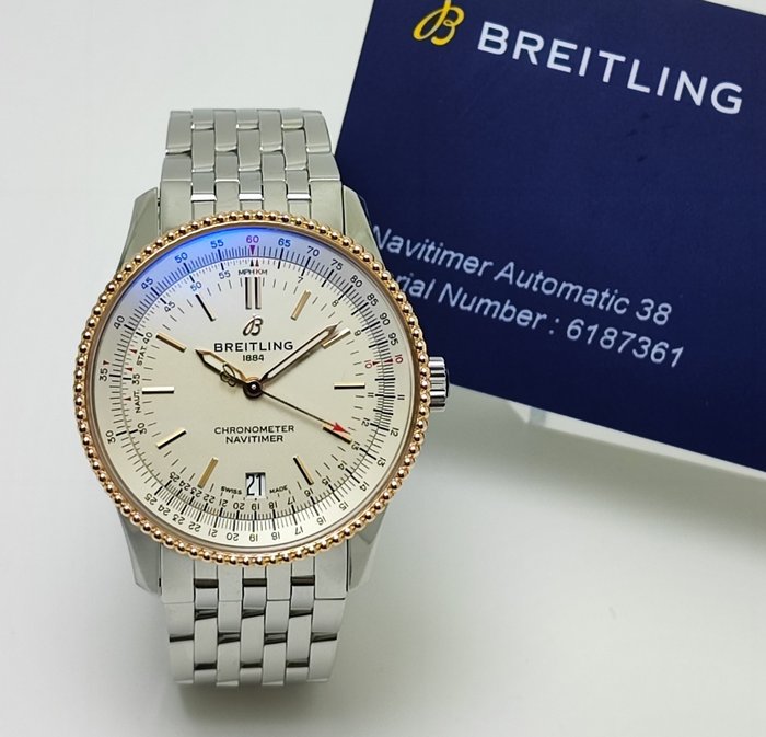 Breitling - Navitimer Chronometer Gold/Steel - U17325 - Mænd - 2011-nu