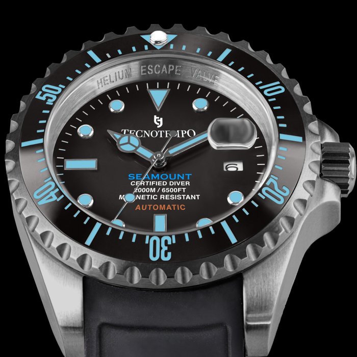 Tecnotempo - Diver 2000M "SEAMOUNT" - Limited Edition - - TT2000SGSN - Mænd - 2011-nu