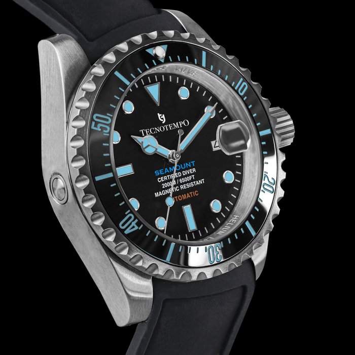 Tecnotempo - Diver 2000M "SEAMOUNT" - Limited Edition - - TT2000SGSN - Mænd - 2011-nu