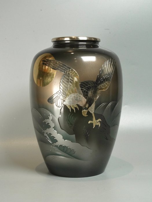 Vase - Kobber - Japan  (Ingen mindstepris)