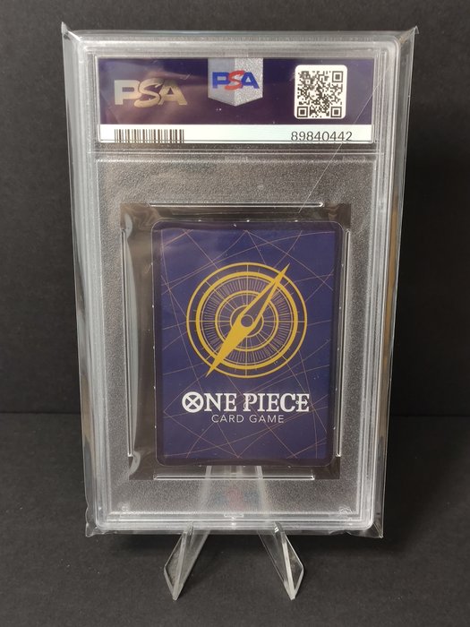 One Piece Japanese Graded card - Promo Holo - Portgas D Ace Manga - PSA 10