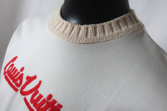 Louis Vuitton X Nigo Crossover LV2 S22 Knit Collar - T-shirt