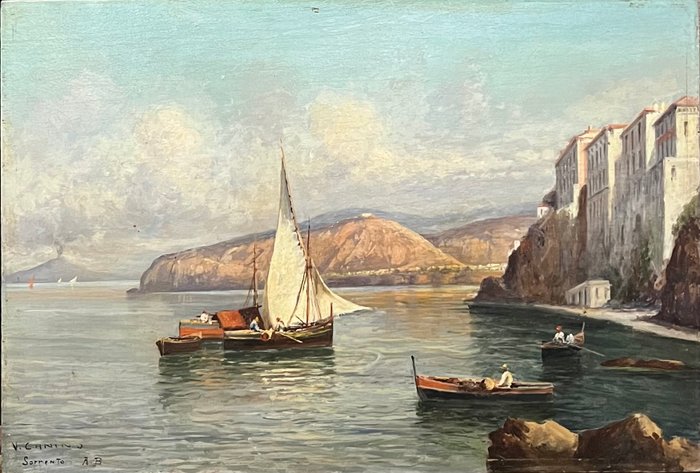 Vincenzo Canino (1892-1978) - Marina di Sorrento