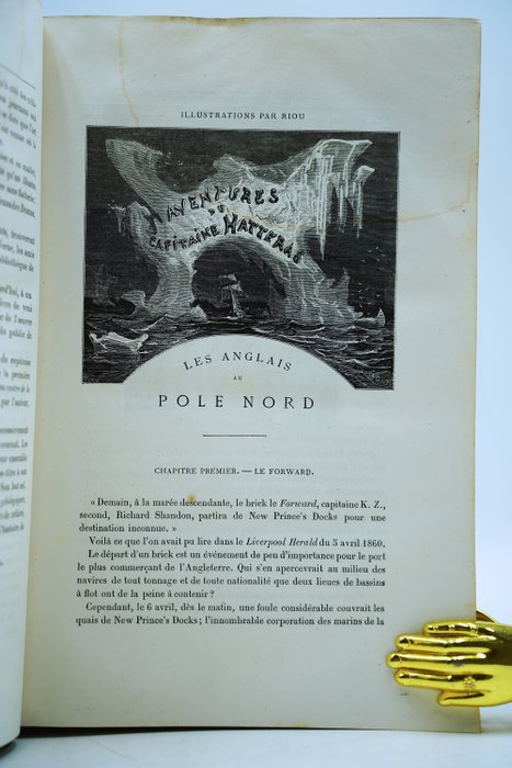 Jules Verne - Voyages et Aventures Du Capitaine Hatteras - 1867