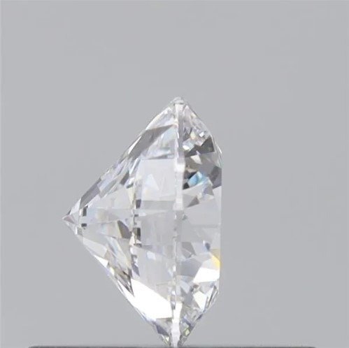 1 pcs Diamant  (Natur)  - 0.41 ct - Rund - D (farveløs) - IF - Gemological Institute of America (GIA)