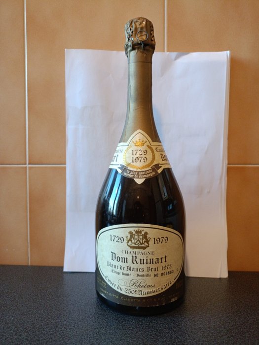 1973 Ruinart, Dom Ruinart Blanc de Blanc - Champagne - 1 Flaske (0,75L)