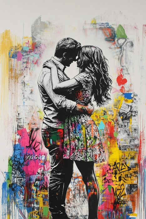 Dine Chanima (XX-XXI) - (XXL) Giant Love In Graffiti