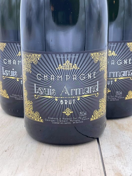 Louis Armand - Champagne Brut - 6 Flasker (075 L)