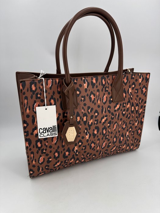 Roberto Cavalli - Cavalli Class - Leopard Shopper - Skuldertaske