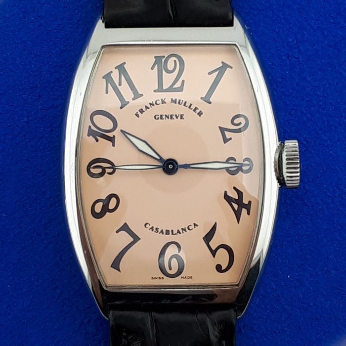 Franck Muller - Master of Complications Casablanca Automatic Salmon Color Dial "FULL SET" - 5850 - Mænd - 2022