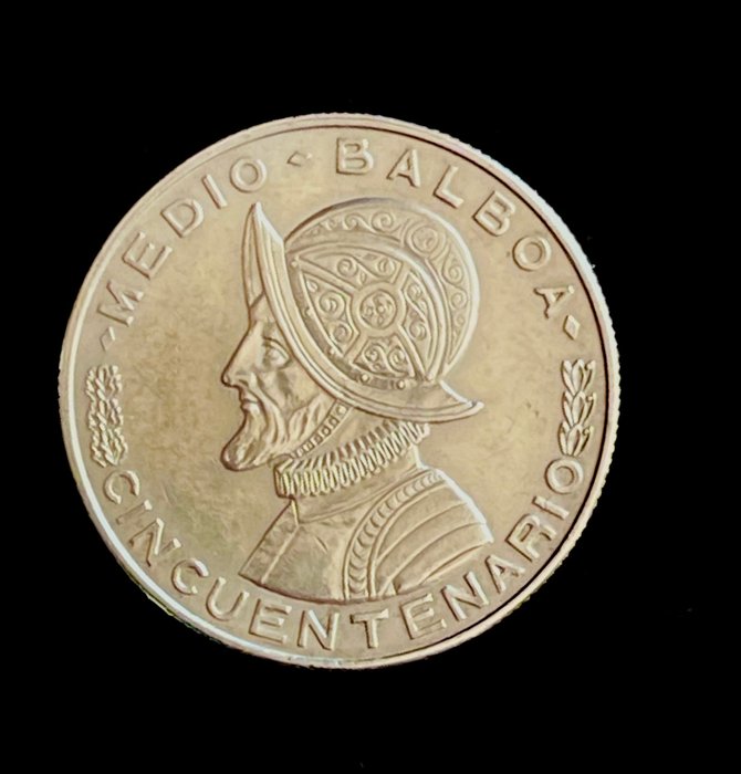 Verden, Italien Kongeriget Savoyen, Storbritannien, Panama,. Collezione Internazionale di 5 monete in Argento (sec. XIX e XX). Alto Grado.  (Ingen mindstepris)