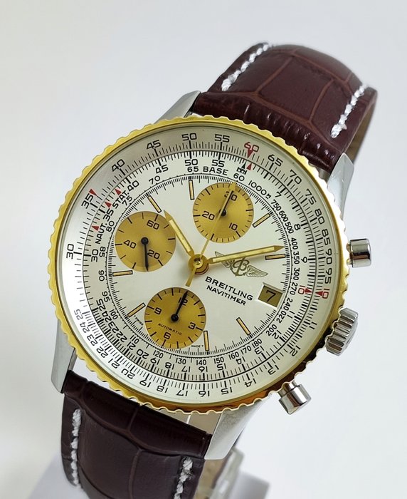 Breitling - Old Navitimer 18K Gold/Steel - Ref. 81610 - Mænd - 1990-1999