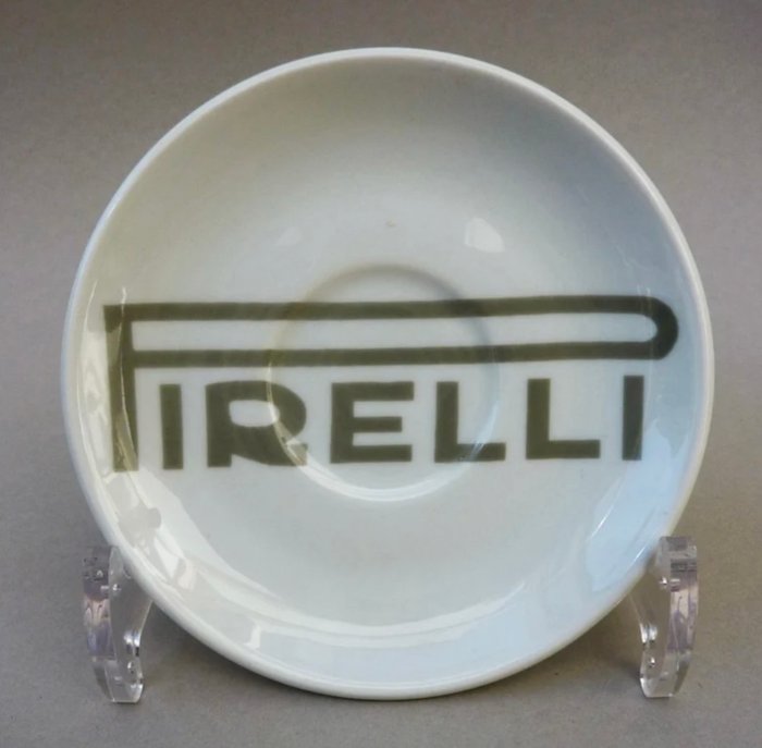 Pirelli - Kaffesæt til 6 (12) - Porcelæn - Pirelli Vintage Cup