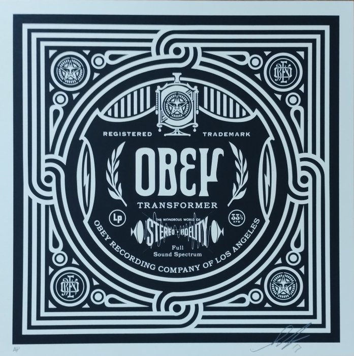 Shepard Fairey (OBEY) (1970) - Obey Transformers (artist proof)