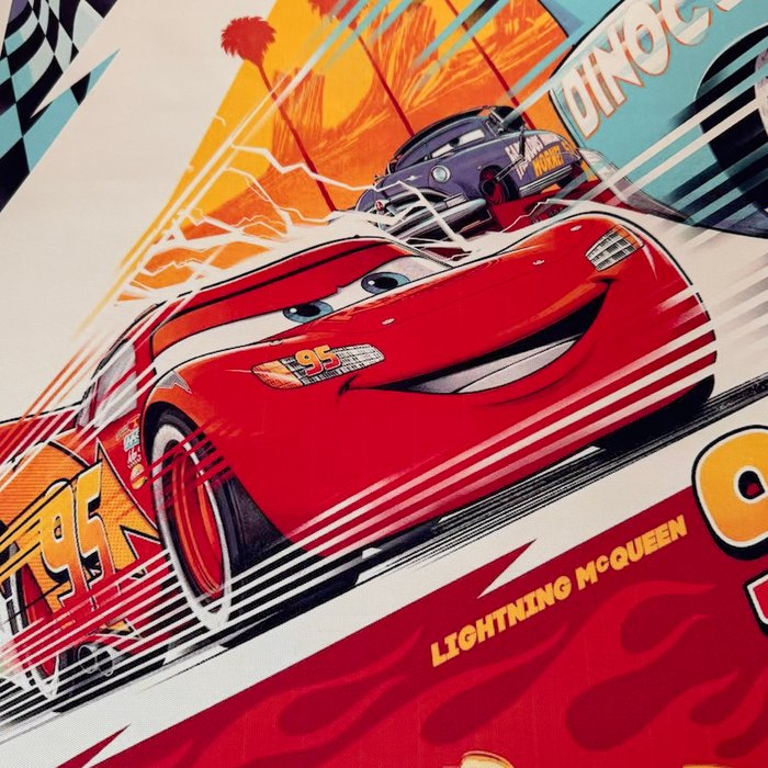 Cars Poster XL - Biler - Piston Cup - Racing Series