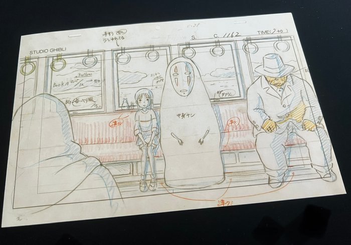 Spirited Away - 2 Anime Layout set, UV LIGHT TESTED, Free Shipping