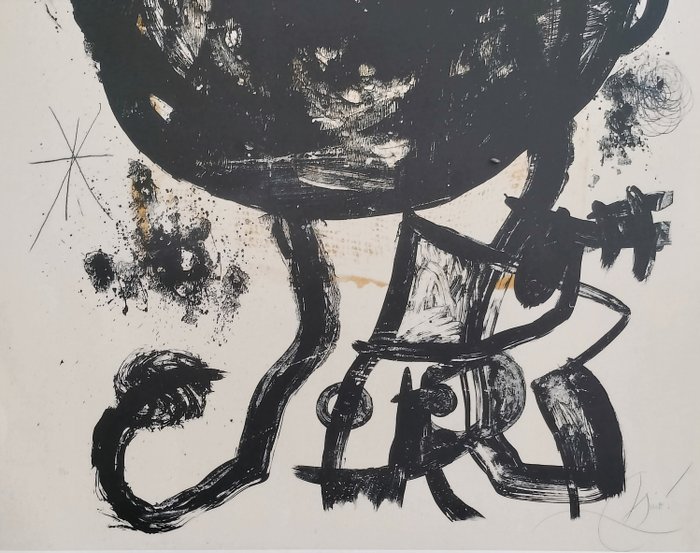 Joan Miró (after) - La Guerrière de Cent Ans. - 1970‹erne