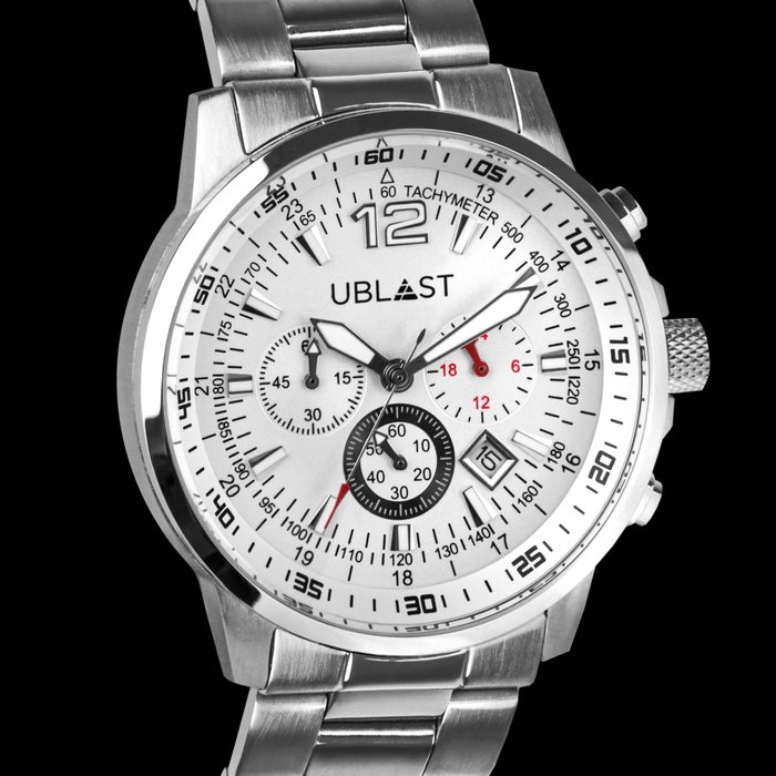 Ublast - Street Race Chronograph - UBSR43SWH - Mænd - Ny